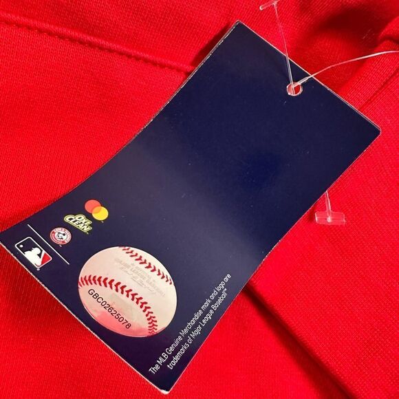 NWT Fanatics Women’s MLB Cincinnati Reds Logo V Neck Pullover Hoodie - Size S - Picture 6 of 10